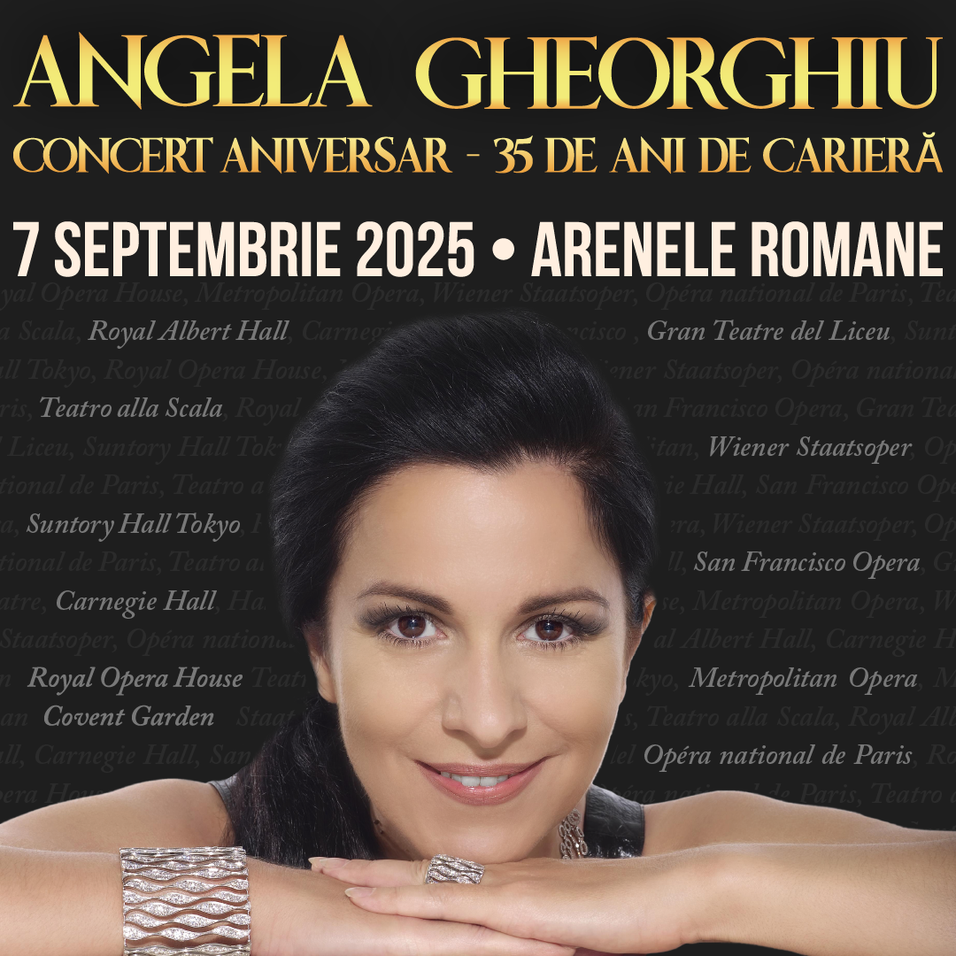 Angela Gheorghiu Marks 35 Years of Opera Mastery with Star-Studded Concert in Bucharest